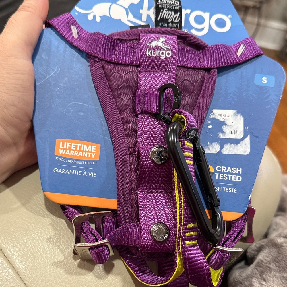 Kurgo Vibrant Purple Kids' Pet Harness